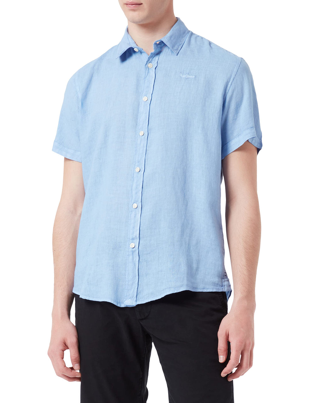 Pepe Jeans Herren Hemd Parks S Blau (Dazed Blue), S Blau (Dazed Blue)