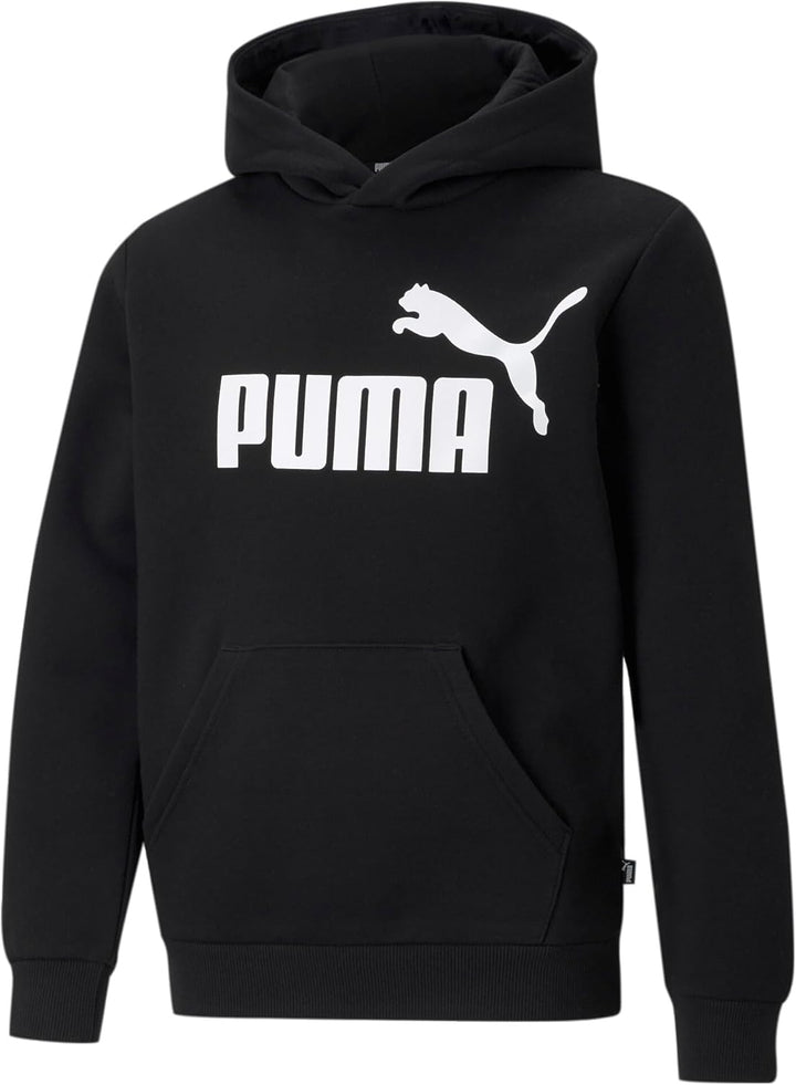 PUMA Jungen, ESS Big Logo Hoodie FL B Pullover, Puma Black