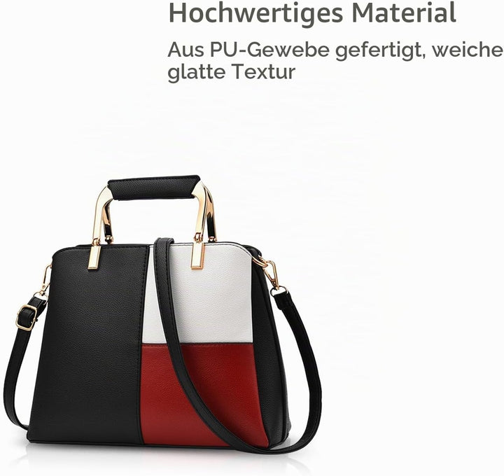 NICOLE&amp;DORIS Frauen Farbe Einfache Handtaschen Umhängetasche Crossbody Messenger Bag Tote Schultasch
