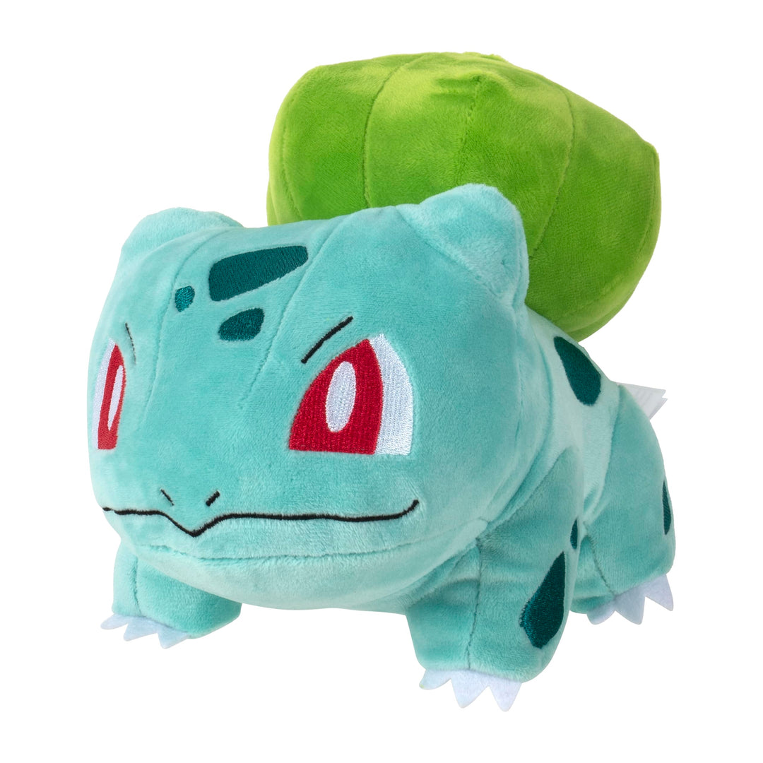 Pokémon PKW0498-20cm Plüsch - Bisasam, offizielles Plüsch Bulbasaur, Bulbasaur