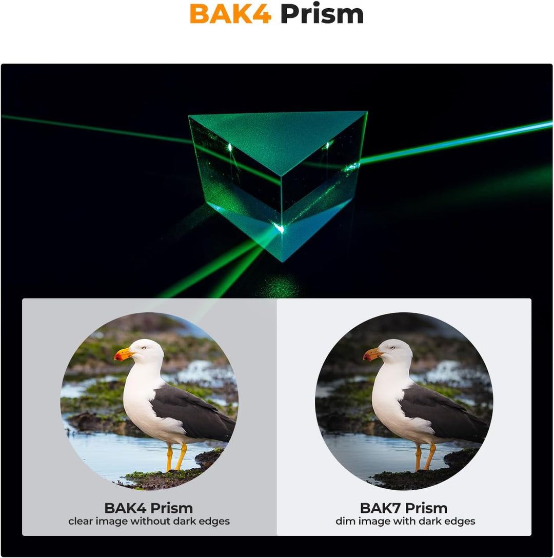 K&F Concept 20-60X60 Telescope Monokular Fernglas 45° Einstellbares Hi-Level-Zylinder-Fernglas zur V