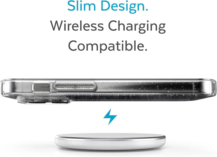 Speck Klare iPhone 14 Pro Max Hülle - Fallschutz mit kratzfester Dual Layer Slim Phone Case für 6,7