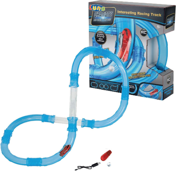 Luna 000620947 Ferngesteuertes Auto-Set mit 27 Teilen, 36,5 cm, 34,5 cm, 10 cm, Mehrfarbig