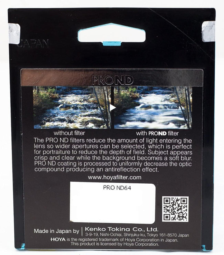 Hoya YPND000467 Pro ND-Filter (Neutral Density 4, 67mm), 67mm