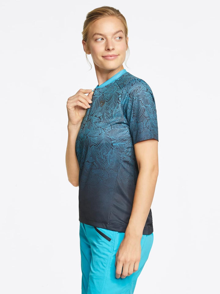 Ziener Damen Nagoya Fahrradtrikot/Radtrikot - Mountainbike|Rennrad - atmungsaktiv,schnelltrocknend,e