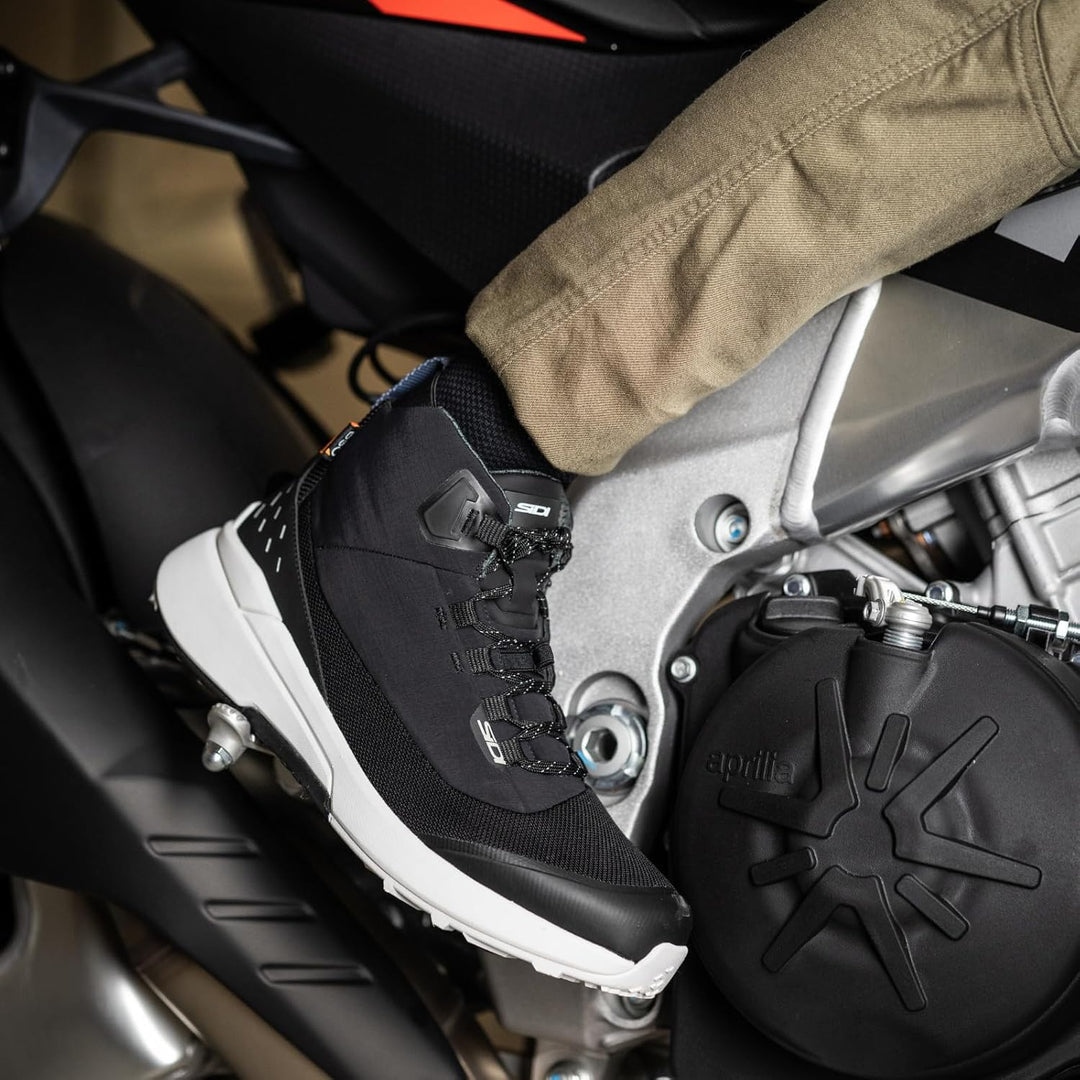 Sidi Nucleus Lemon Black Motorradschuhe CE Fortex D3O 41 EU Lemon Black, 41 EU Lemon Black
