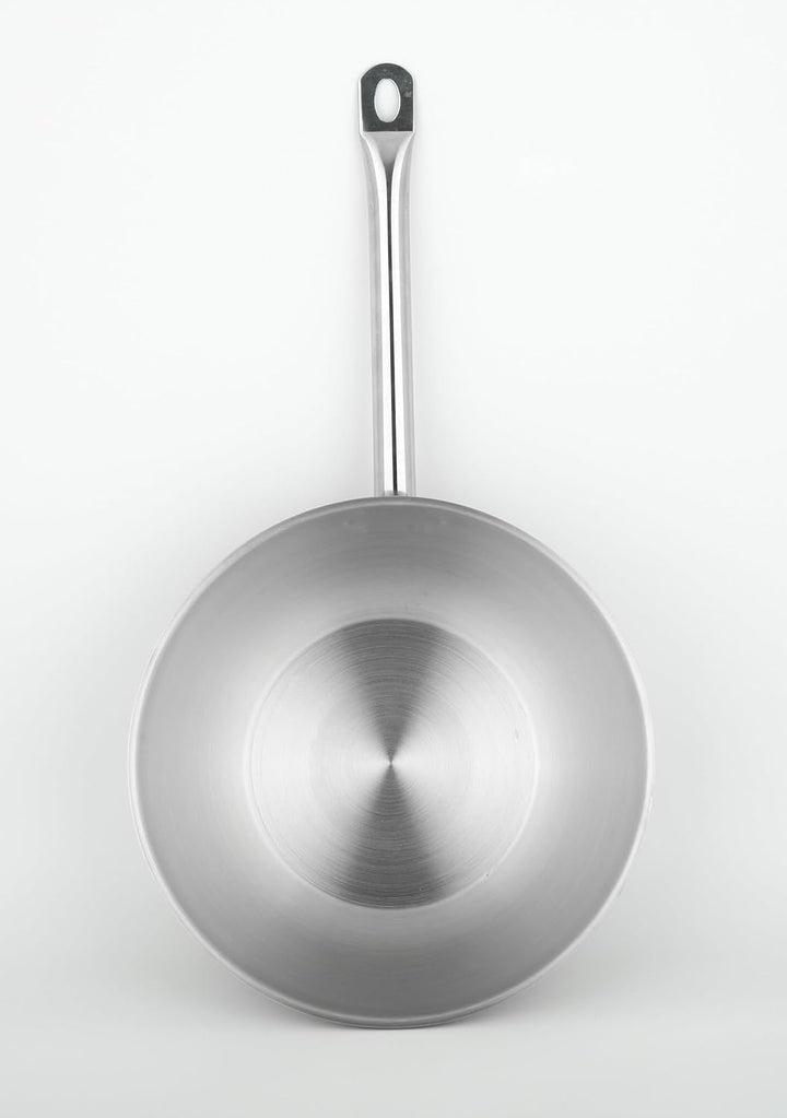 METRO Professional Sauteuse | Ø 24 cm | 1 Liter | Edelstahl | Induktion | Schüttrand | Backofenfest