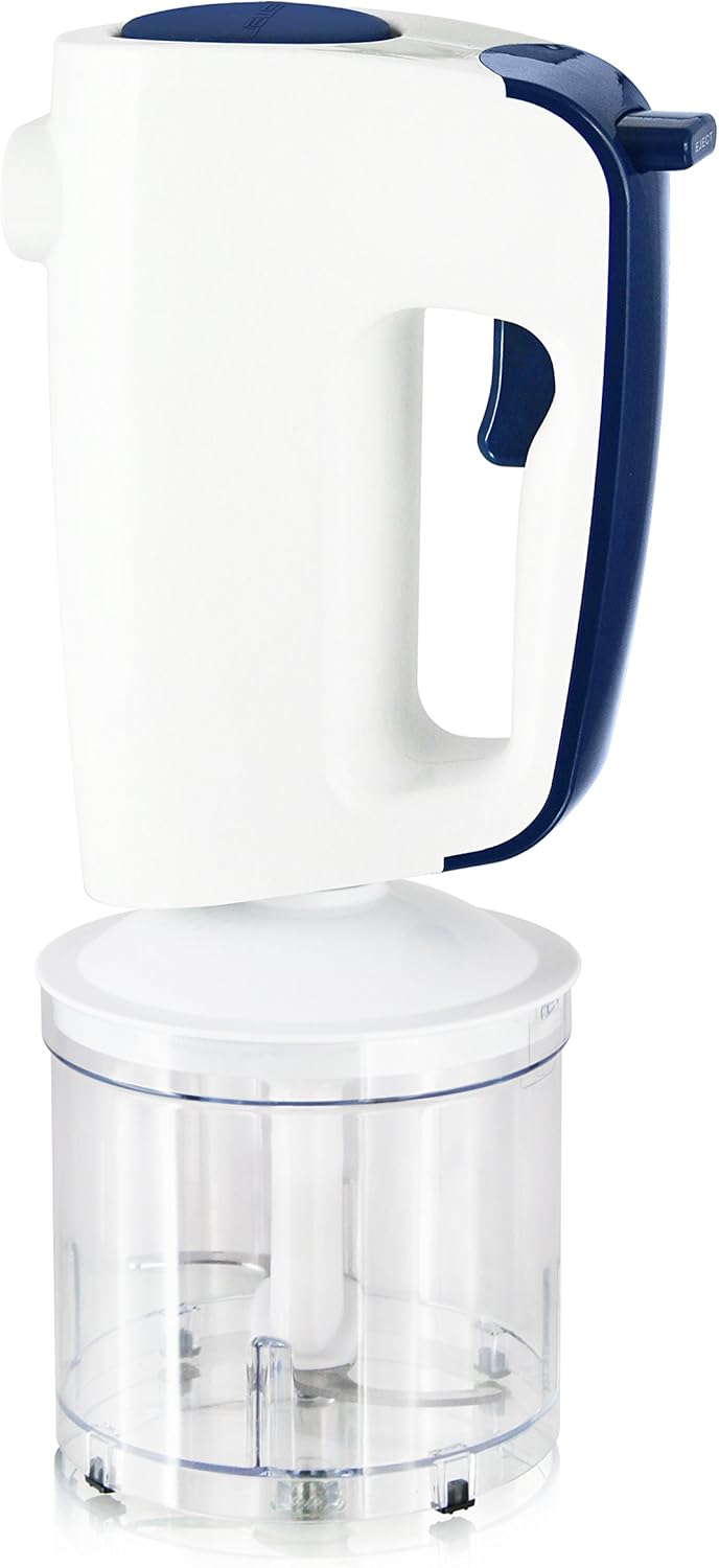 Emerio HMS-113257.2 Handmixer-Set mit revolutionärem 1-Finger-Speed-Control, Quirl Mixer Zerkleinere