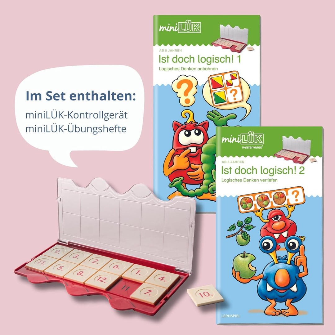 LÜK miniSet Ist doch logisch 4540: Vorschule Ist doch logisch! (miniLÜK-Sets: Kasten + Übungsheft/e)