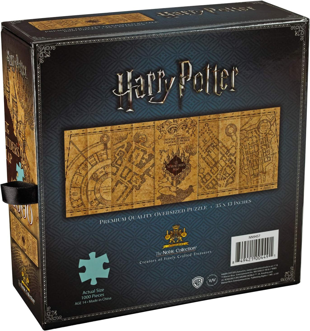 The Noble Collection Marauders Map 1,000pc Jigsaw Puzzle Einzeln, Einzeln