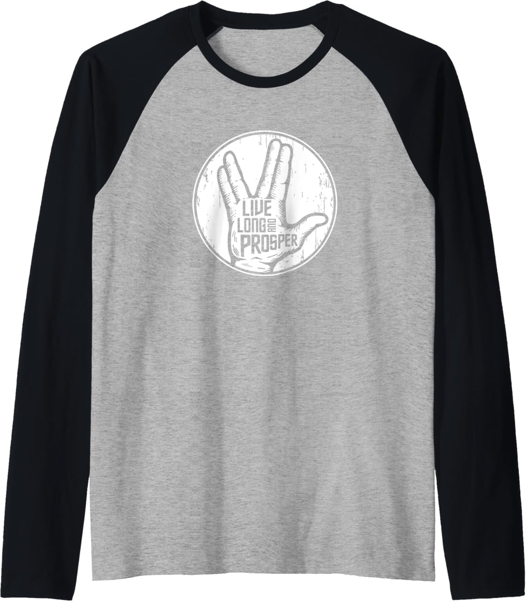 Star Trek: The Original Series Live Long & Prosper Circle Raglan