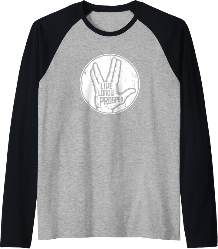 Star Trek: The Original Series Live Long & Prosper Circle Raglan