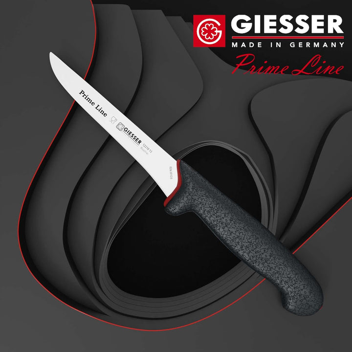 Giesser seit 1776 - Made in Germany - Ausbeinmesser rutschfest PrimeLine, 13 cm Klinge flexibel, sch
