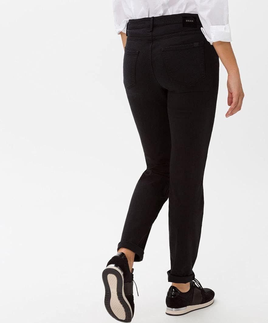 BRAX Damen Style Shakira in Innovativer Denimqualität Five-Pocket Jeans 26W / 30L Clean Black, 26W /