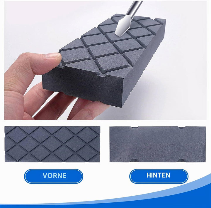 Grosser Feuerstein – Abschleifsteine mit grobe/ mit doppelter Körnung – Grooves Whetstone Fixer