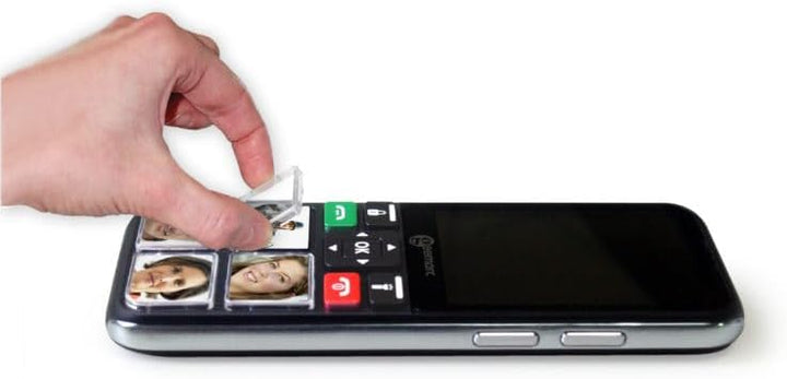 Geemarc CL8000 - Einfaches 4G-Handy mit grossen Fototasten, SOS-Funktion und verstärkter Lautstärke