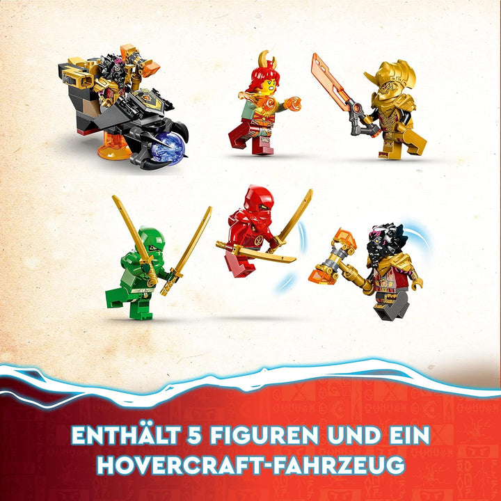 LEGO 71793 NINJAGO Wyldfires Lavadrache Fabelwesen verwandlungsfähiges Spielzeug, Drachen-Serie Set