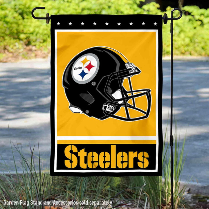 WinCraft Pittsburgh Steelers Decorative Yard Garden Flag