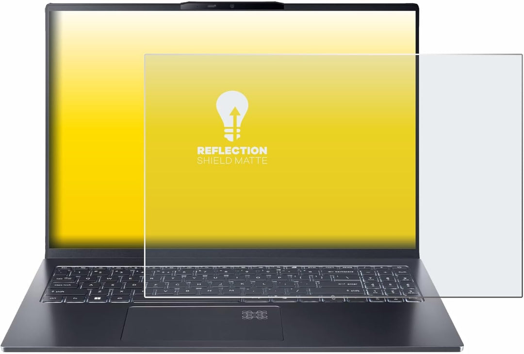 upscreen Entspiegelungs-Schutzfolie für Acer Swift Go 16 AI Displayschutz-Folie Matt [Anti-Reflex, A