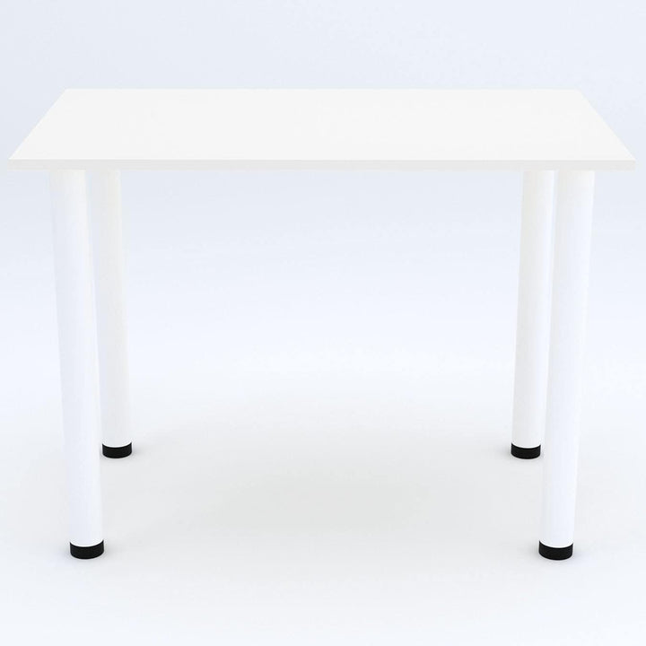 AKKE 60x40 | Esszimmertisch - Esstisch - Tisch mit weissen Beinen - Küchentisch - Bürotisch | Weiss