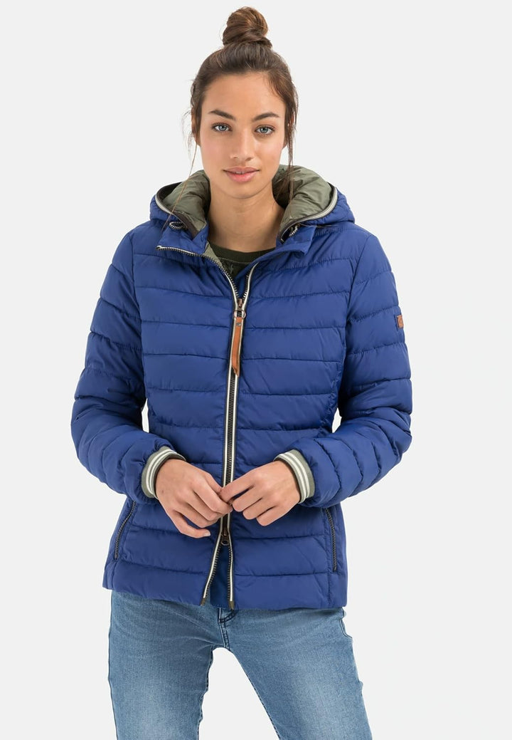 Camel Active Womenswear Damen 3309706R48 Jacke,, Cobalt