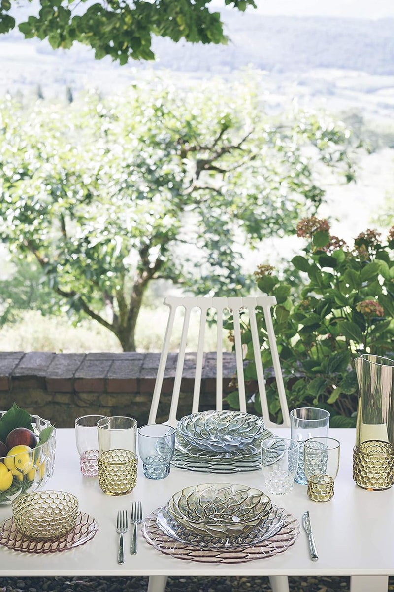 Kartell 1490E9 Jellies Family Karaffe, rosa transparent Karaffe Rosa, Karaffe Rosa
