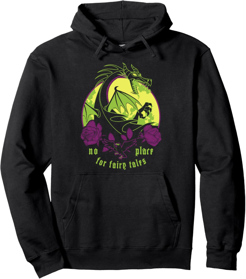 Disney Villains Maleficent Dragon No Place For Fairy Tales Pullover Hoodie