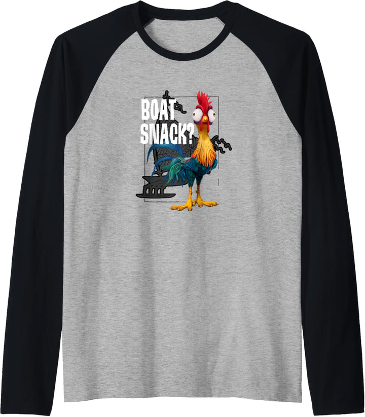 Disney Moana Hei Hei Boat Snack? Raglan