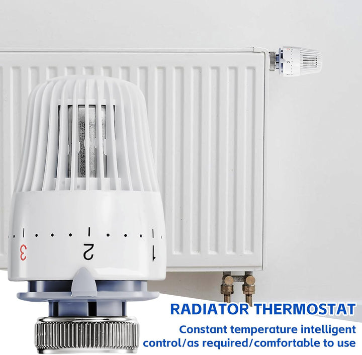 8 Stück Thermostatkopf Heizkörperventil, Thermostatkopf Kühlerthermostat, Smart Kühlerventil Ersatzk