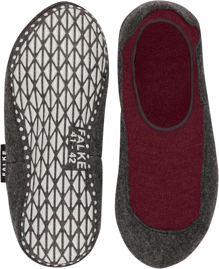 FALKE Herren Cosyshoe Invisible Stoppersocken rutschhemmende Noppen auf der Filzsohle Füsslinge komf