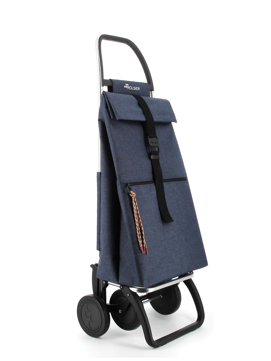 Einkaufstrolley Rolser Big Tweed 4 Räder - Marino 4 Räder Marino, 4 Räder Marino