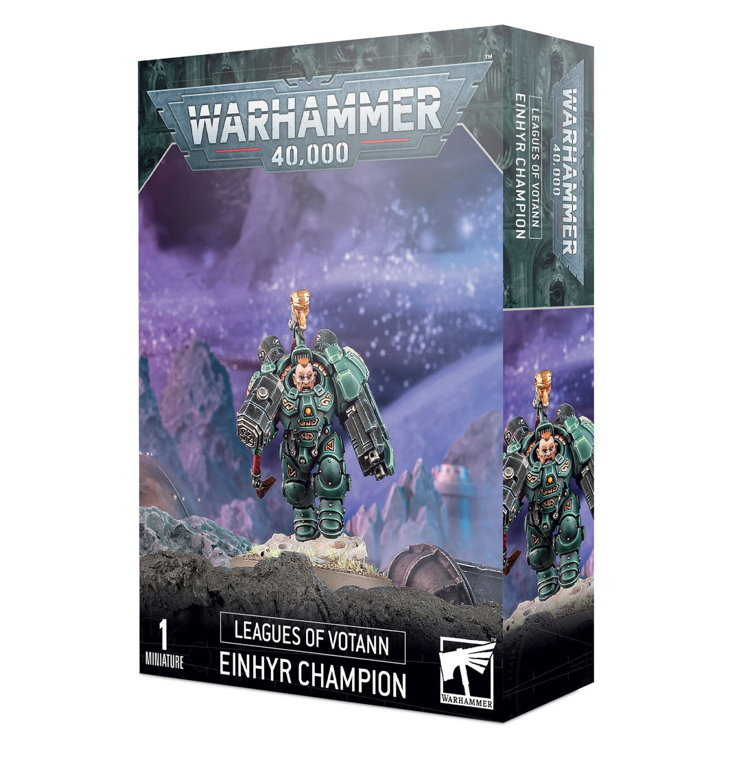 Warhammer 40k - Ligues de Votann Champion Einhyr, Black