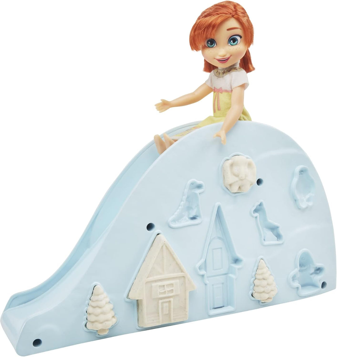 Hasbro Die Eiskönigin Spass im Schnee mit ELSA &amp; Anna, Play-Doh Spielset, Junge Anna und ELSA F3525