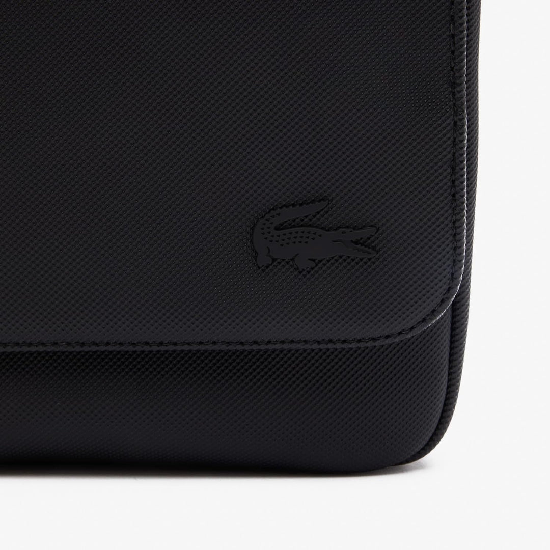 Lacoste Herren Nh4423hc Handtasche Schwarz, Schwarz