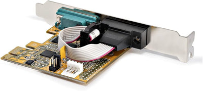 StarTech.com 2 Port PCI Express Serielle Schnittstellenkarte, PCIe auf RS232 (DB9), Serielle Karte/E