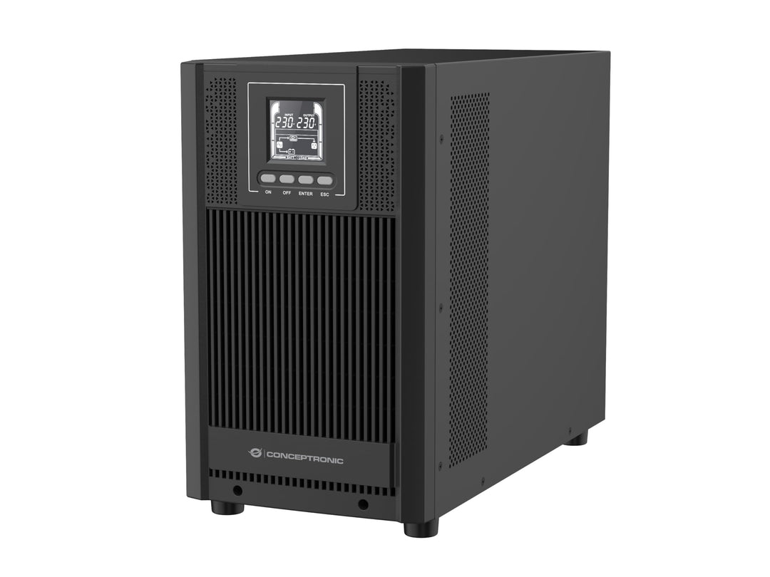 CONCEPTRONIC Zeus USV 3000VA 2700W Online UPS,IEC EPO Port