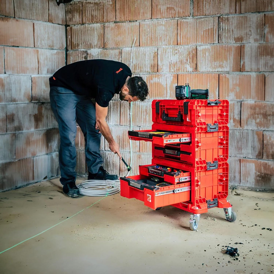 Qbrick System PRO Drawer 2 Toolbox 2.0 Expert RED ULTRA HD