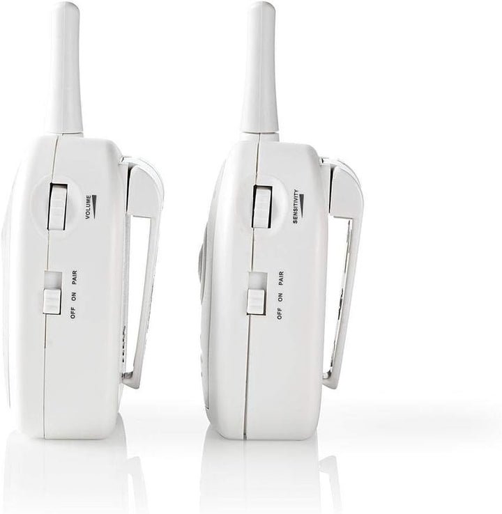 Nedis Audio-Baby-Monitor - Babyphone - FHSS - Rückruffunktion - 300 m - Batteriebetrieben/Netzstromv