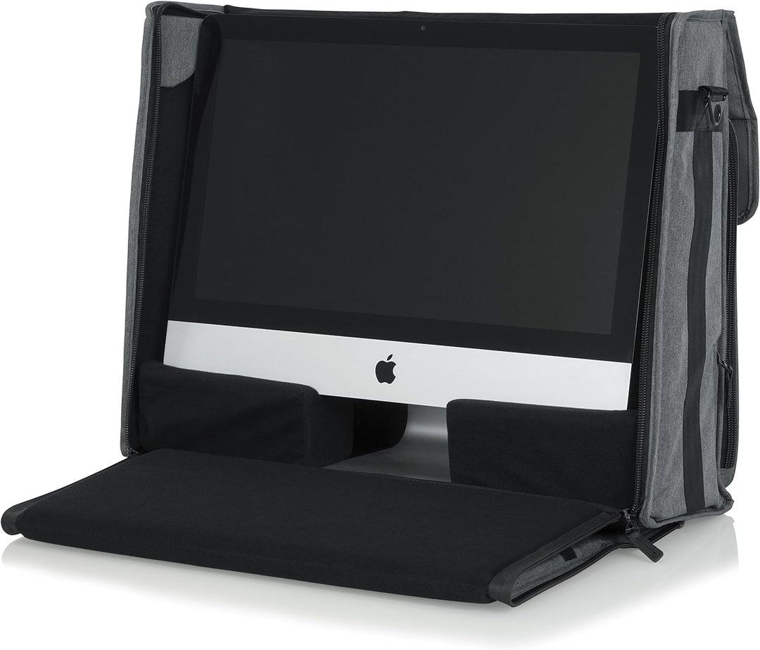 GATOR Etuis Creative Pro Tragetasche für iMac 21, Grau iMac 21 " Ohne Roulette, iMac 21 " Ohne Roule