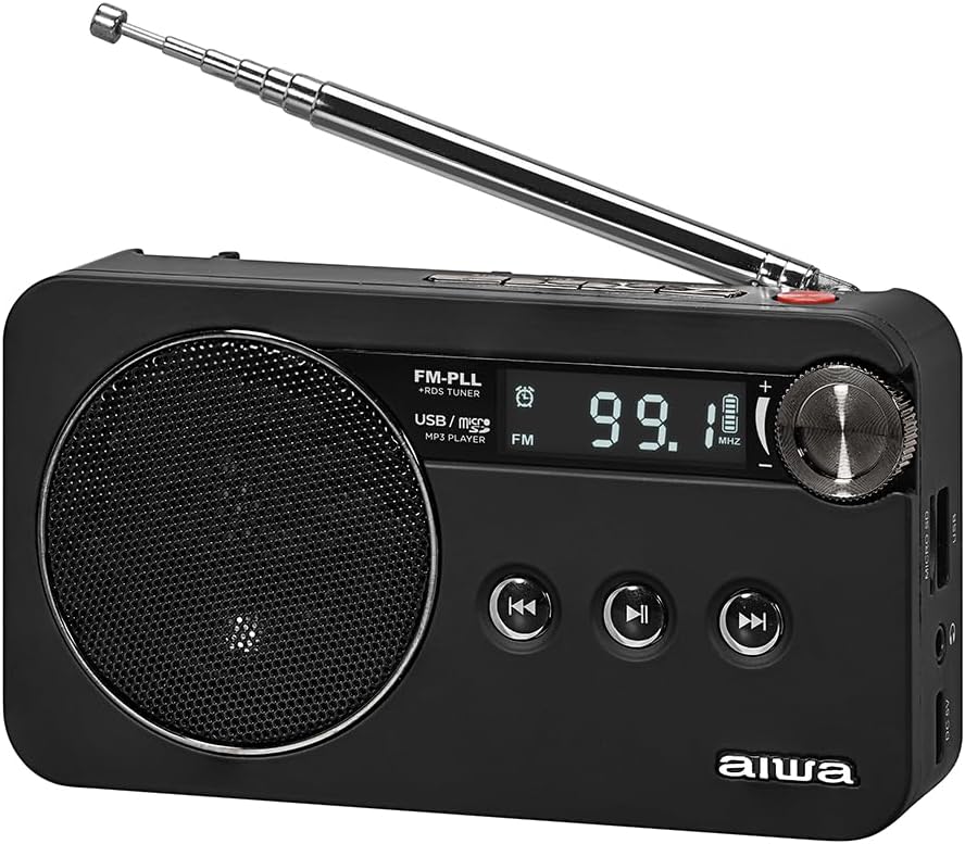 Aiwa MP3-CD-Radio RS-77PLL/BK - Marke EAN: 8435256810066
