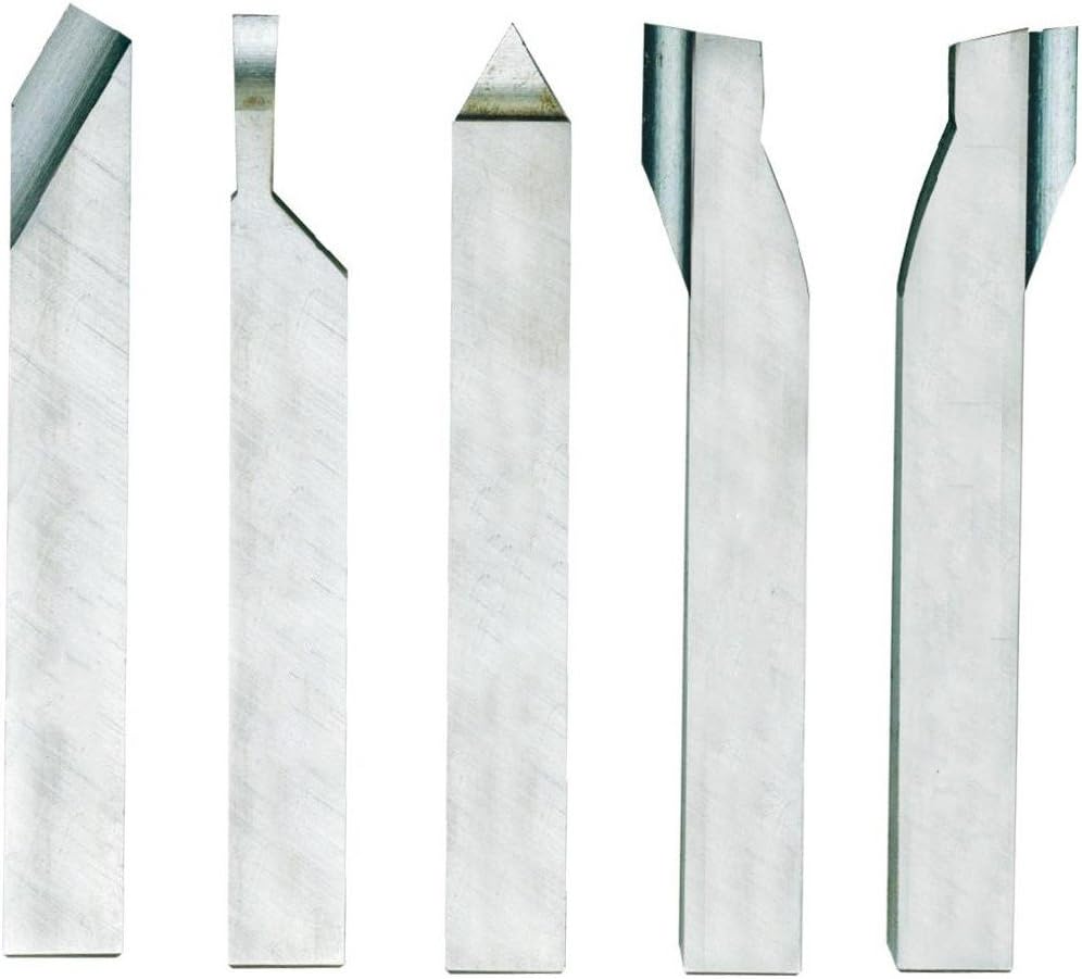 Proxxon Drehstahlsatz,5-tlg. HSS (8 x 8 x 80 mm), 24530