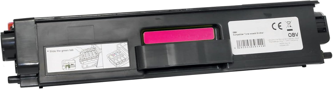 OBV 4X kompatibler Toner als Ersatz für Brother TN-423BK TN-423Y TN-423C TN-423M für Brother DCP-L84