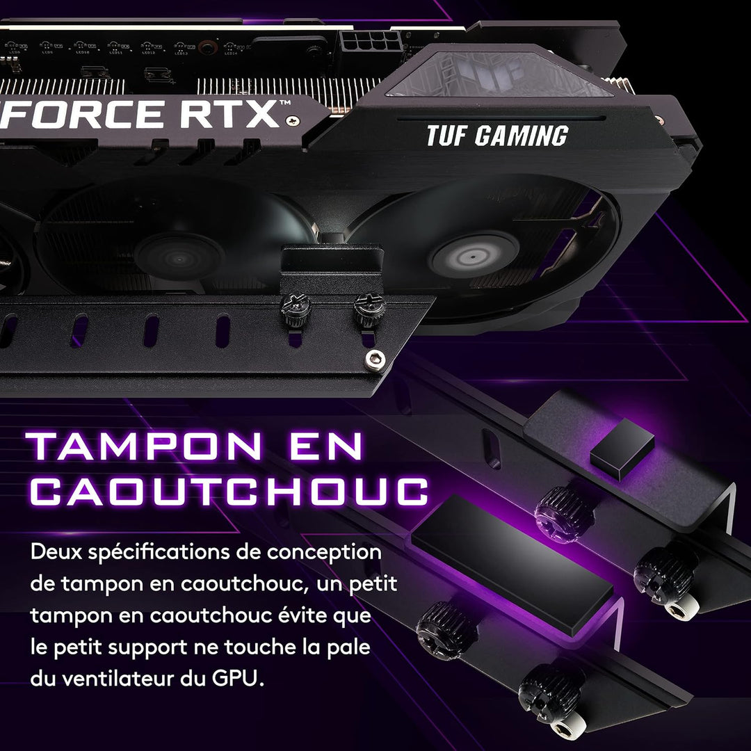 EZDIY-FAB GPU-Halterung für Grafikkarten, Senkung für Grafikkarte/Schutzhülle RX6700, RTX3090-309EZ-