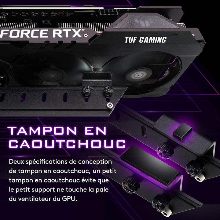 EZDIY-FAB GPU-Halterung für Grafikkarten, Senkung für Grafikkarte/Schutzhülle RX6700, RTX3090-309EZ-