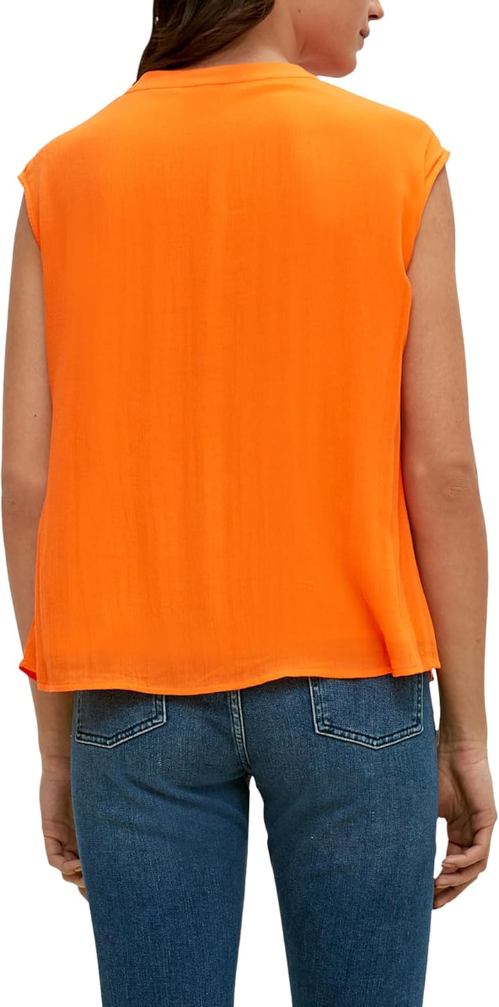 comma Damen Bluse 40 2335, 40 2335_orange
