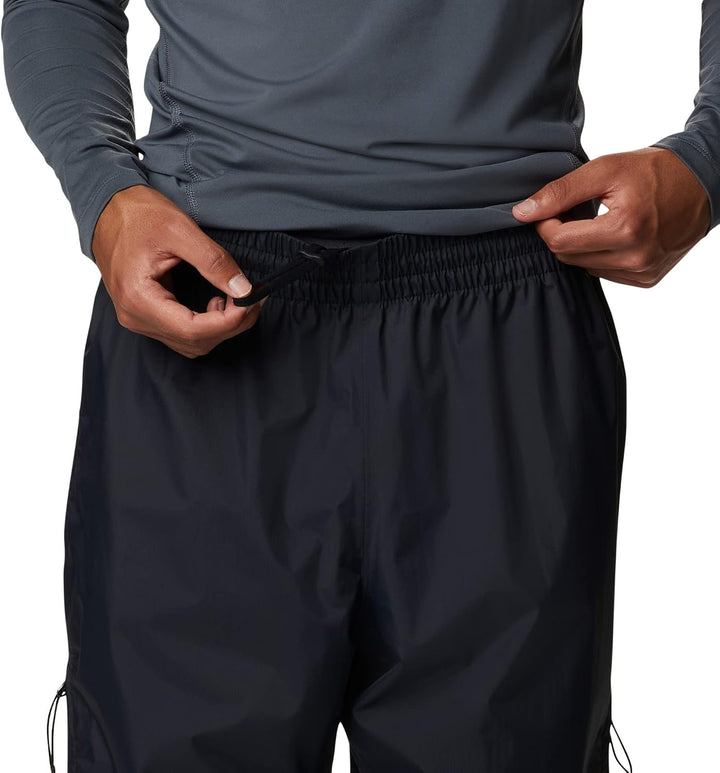 Columbia Herren Wasserdicht Regenhose Pouring Adventure Ii Pant S Schwarz, S Schwarz