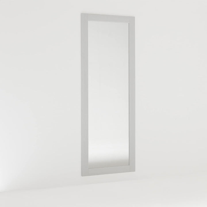 ARHome Bodenspiegel, 160 x 60 cm, Esche Weiss, Wandspiegel, Made in Italy Eschenweiss 160L x 60B cm,
