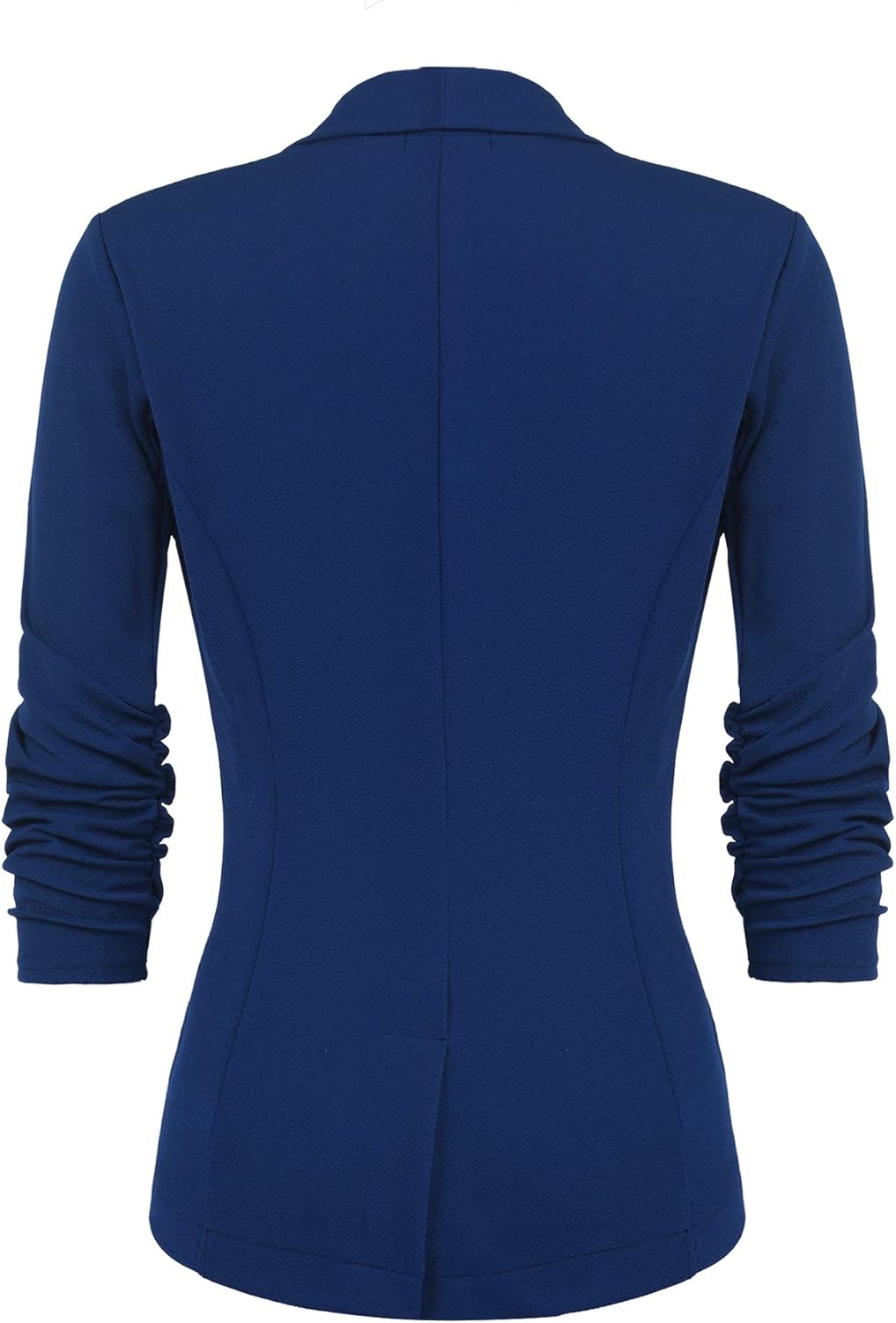 Blazer Damen Sportlich Elegant Longblazer 3/4 Arm Sommer Leicht Business Büro Blazer Jacke Einfarbig
