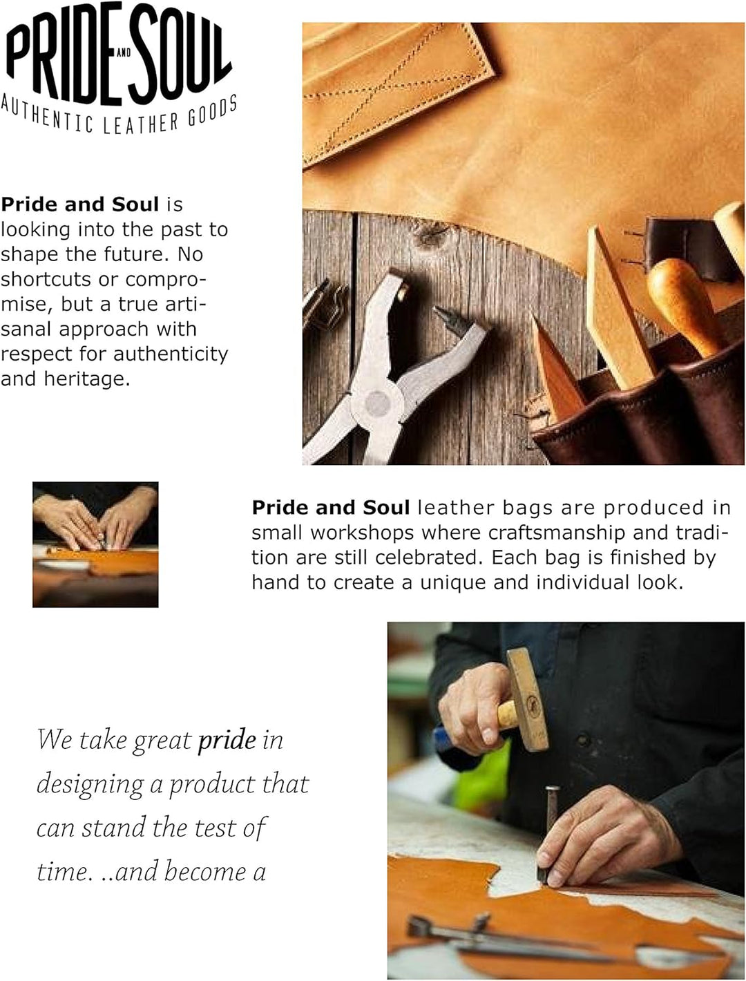 Pride and Soul Alassio Businesstasche JAYDEN Braun 37, 37