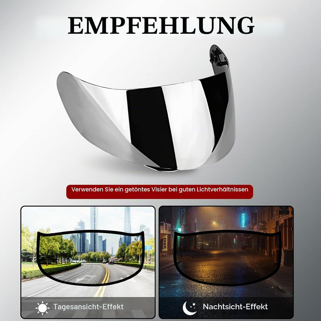 Helmet Visor Agv agv k1 visier, Helmlinsenvisier, Motorrad Windschutz Helmlinsenvisier Vollgesichtsa